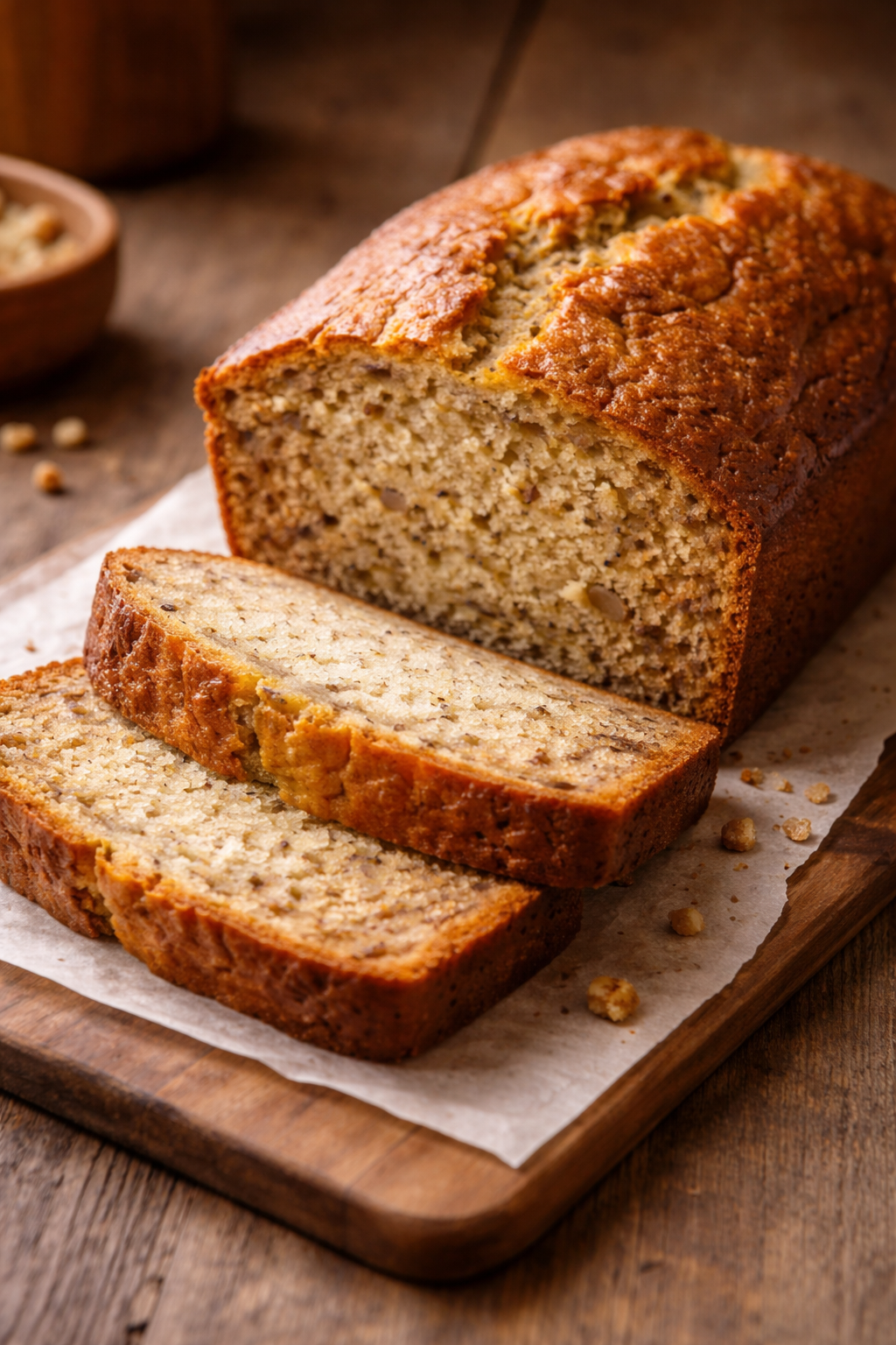 Old Fashioned Banana Bread