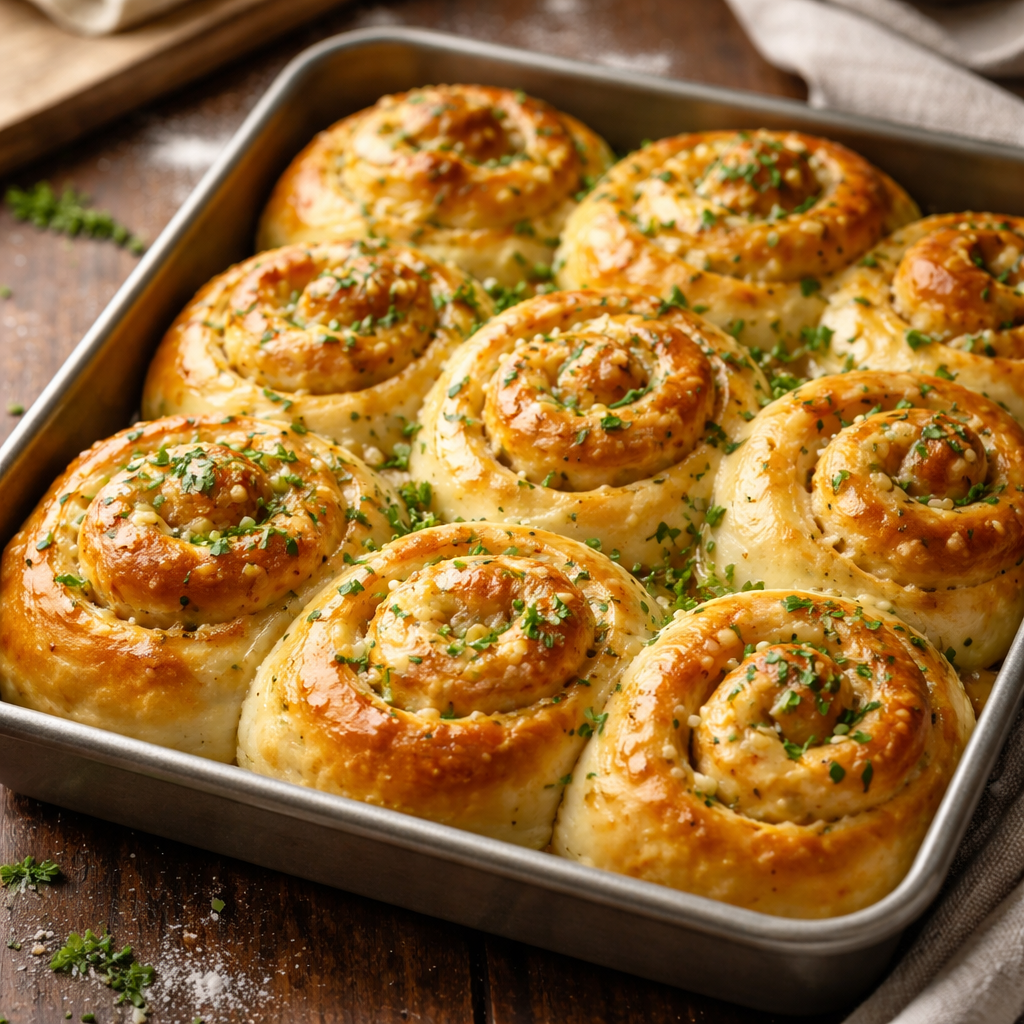 Buttery Cheese Garlic Rolls, Everyone Will Love Them!