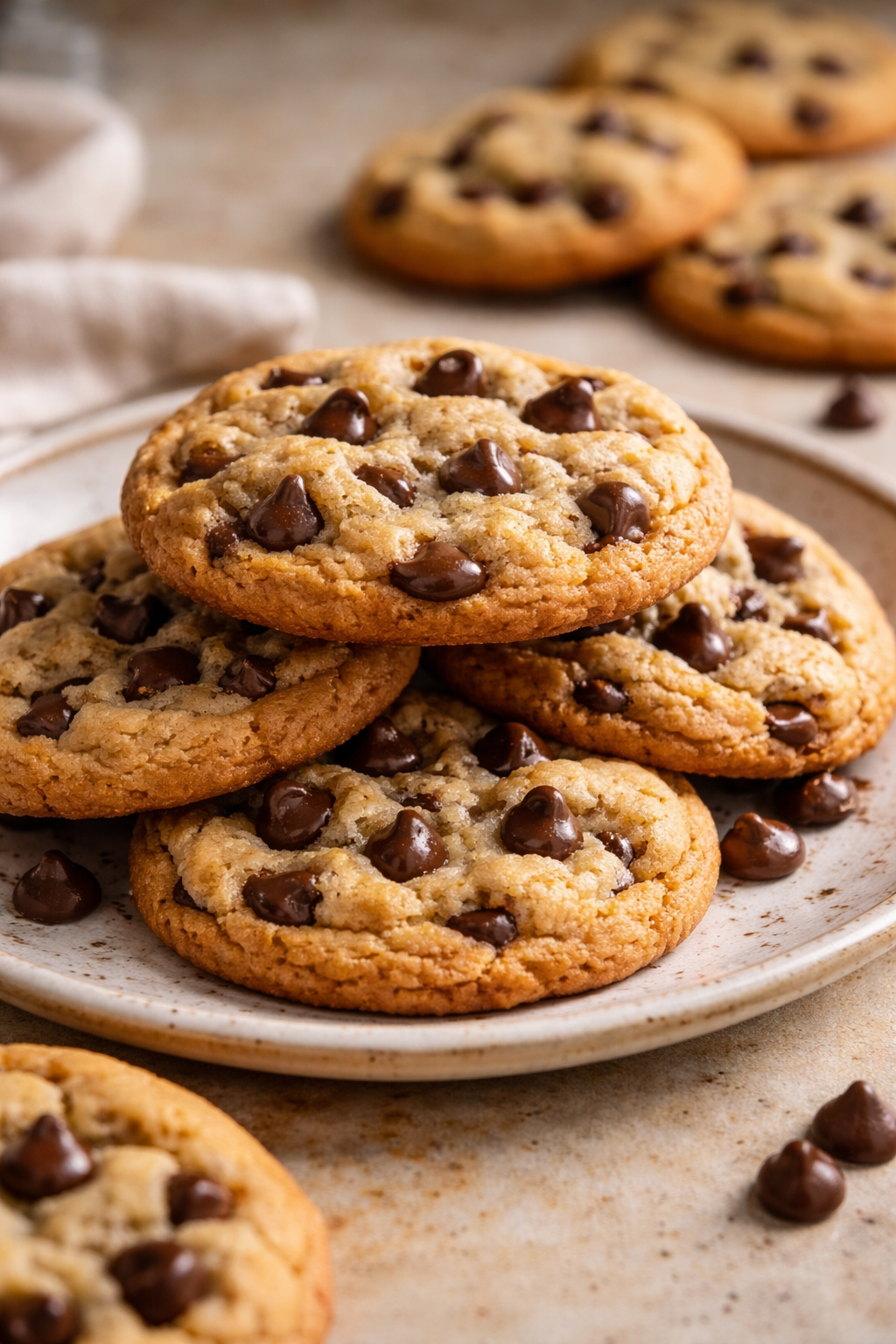 Bakery Style Chocolate Chip Cookies