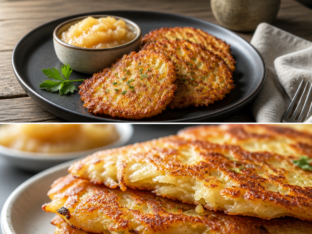 German Potato Pancakes (Reibekuchen)