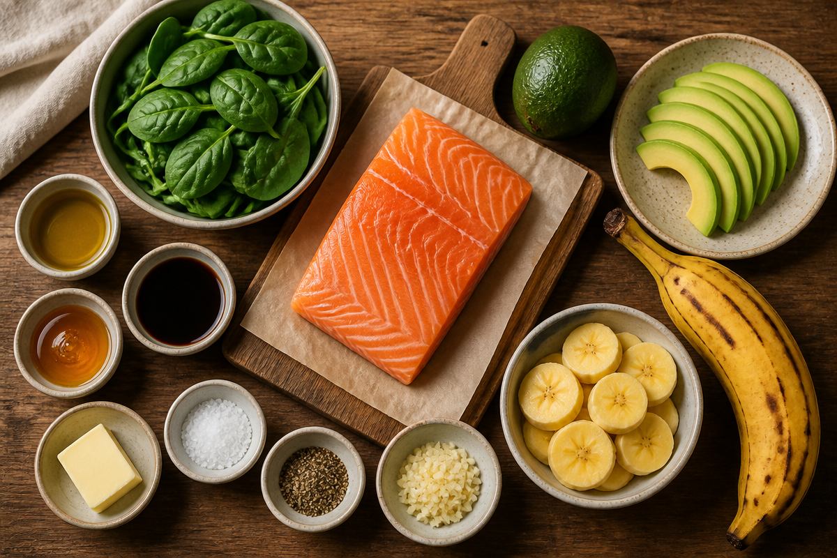 One-Pan Honey Glazed Salmon