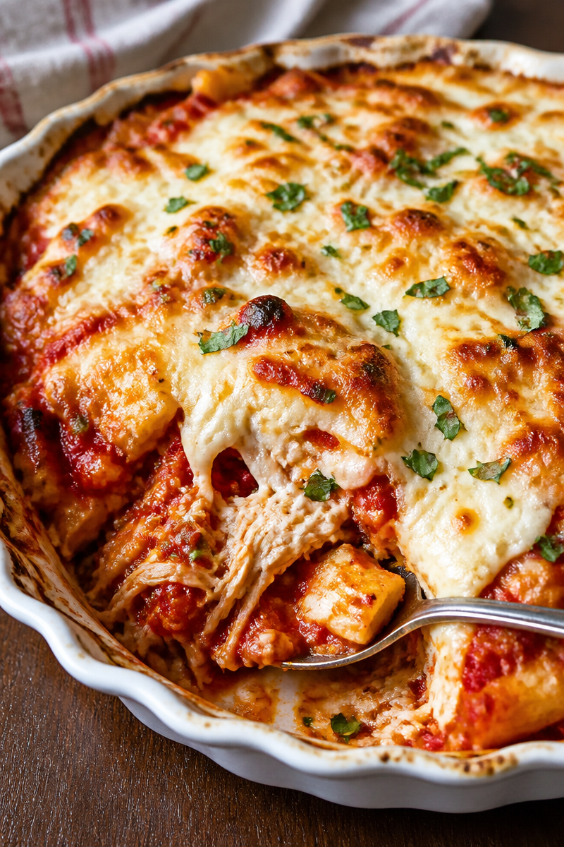 Chicken Parmesan Casserole