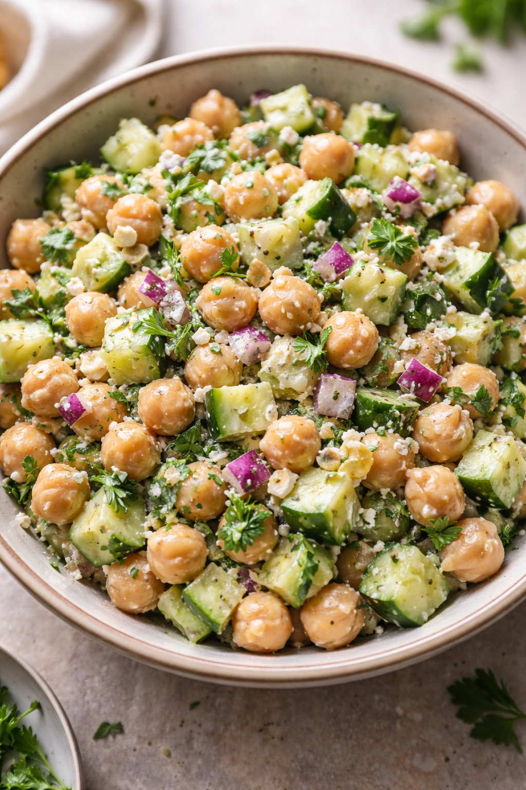 Greek Chickpea Salad