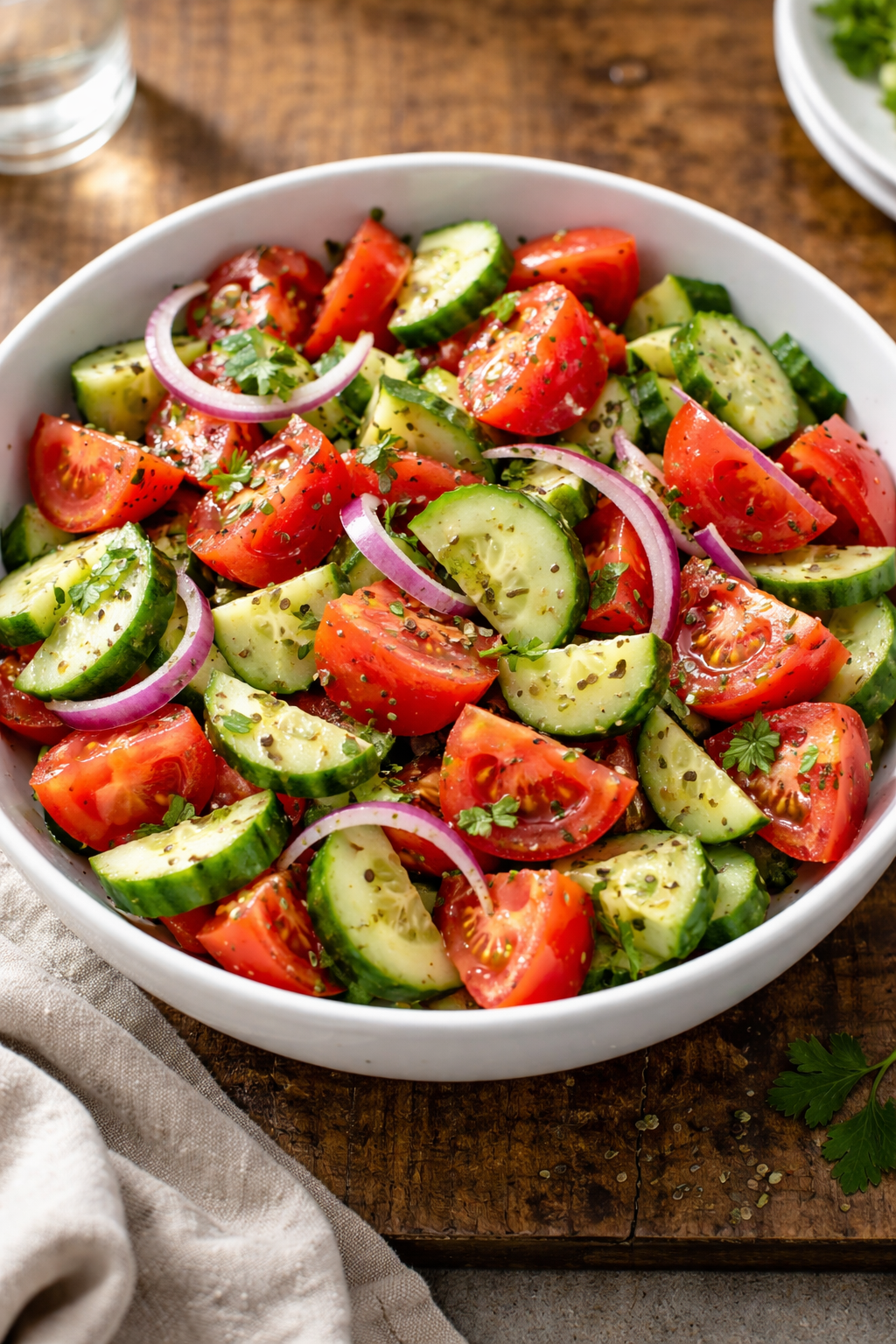 Tomato Cucumber Salad