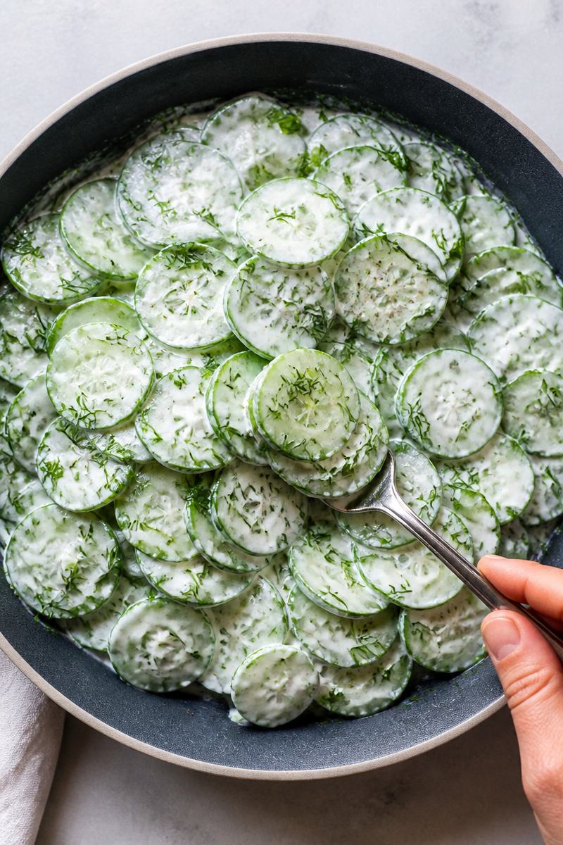 German Cucumber Salad