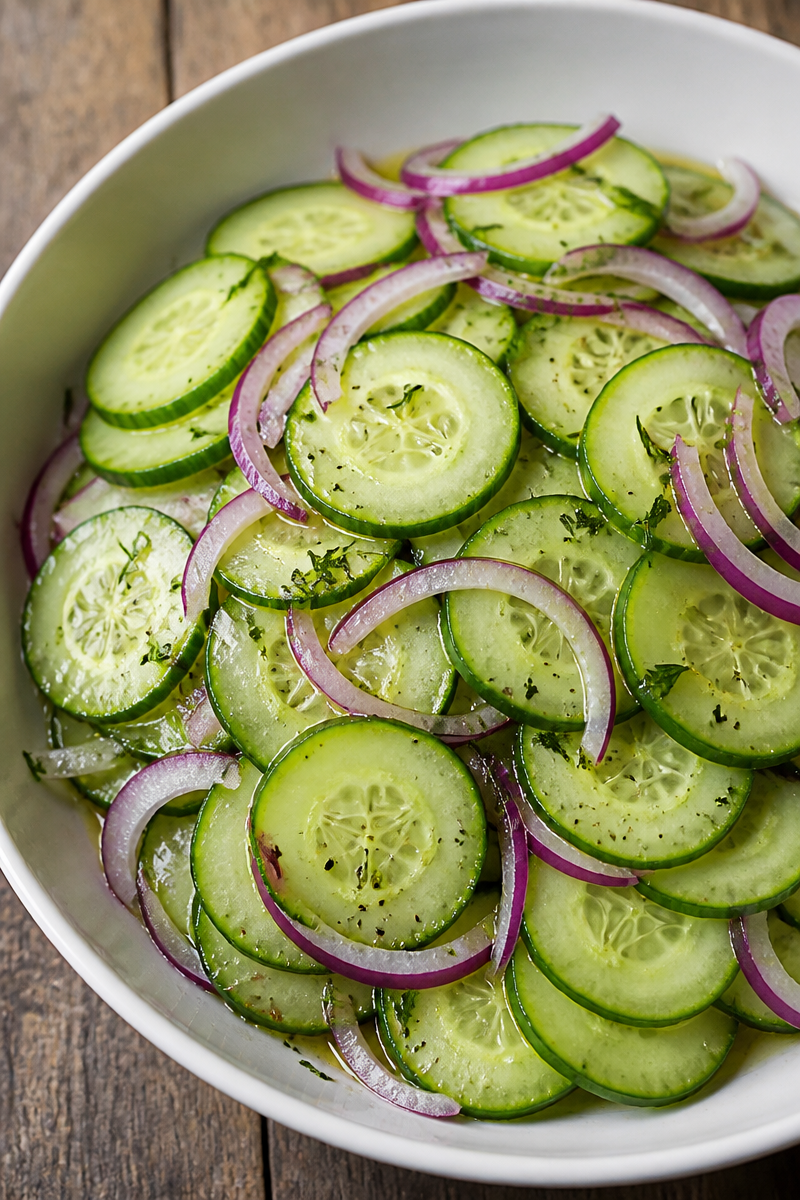 Easy Cucumber Salad