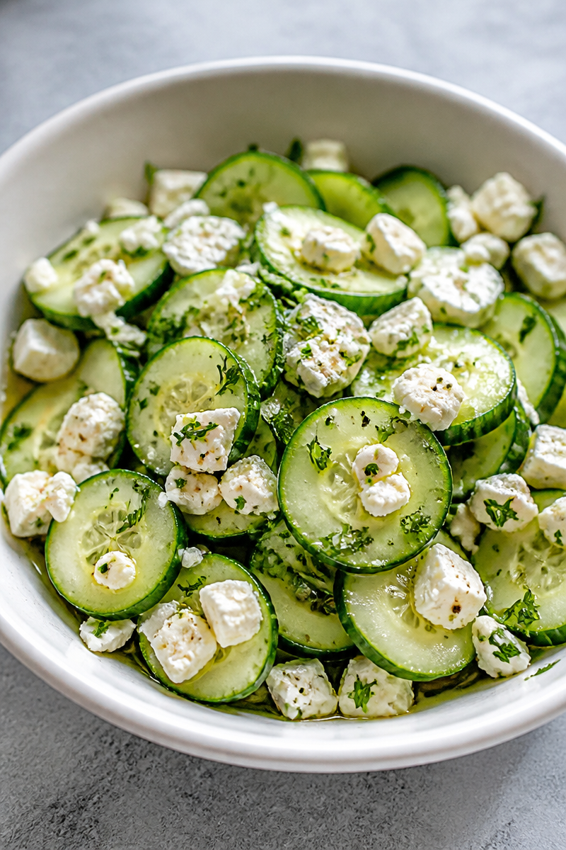 Cucumber Feta Salad