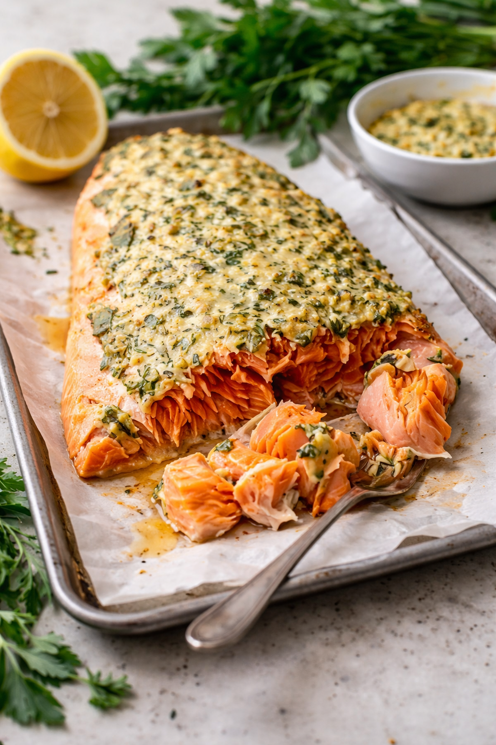 Dijon Baked Salmon
