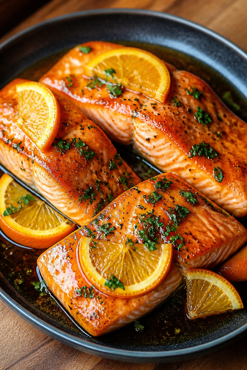 Orange Glazed Salmon