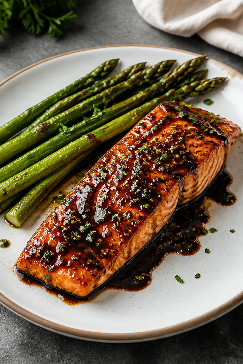 Balsamic Glazed Salmon