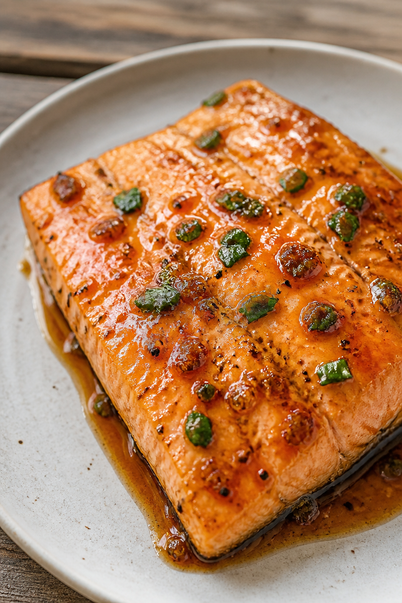 Brown Sugar Soy Sauce Salmon