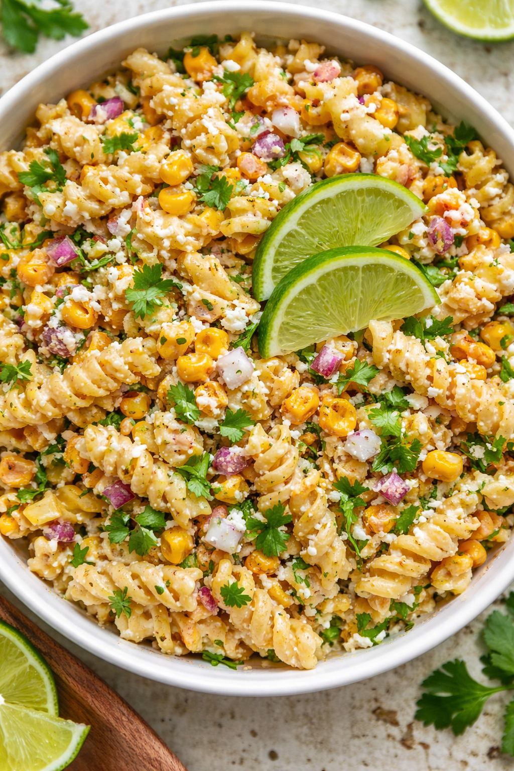 Mexican Street Corn Pasta Salad
