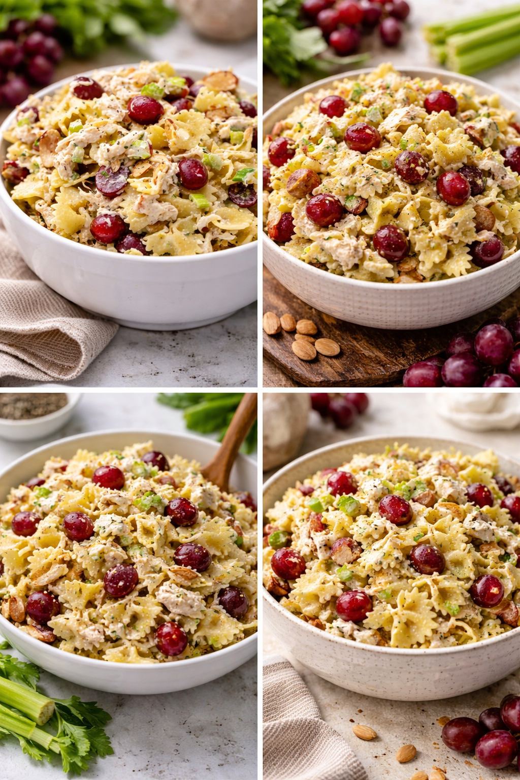 Waldorf Chicken Pasta Salad
