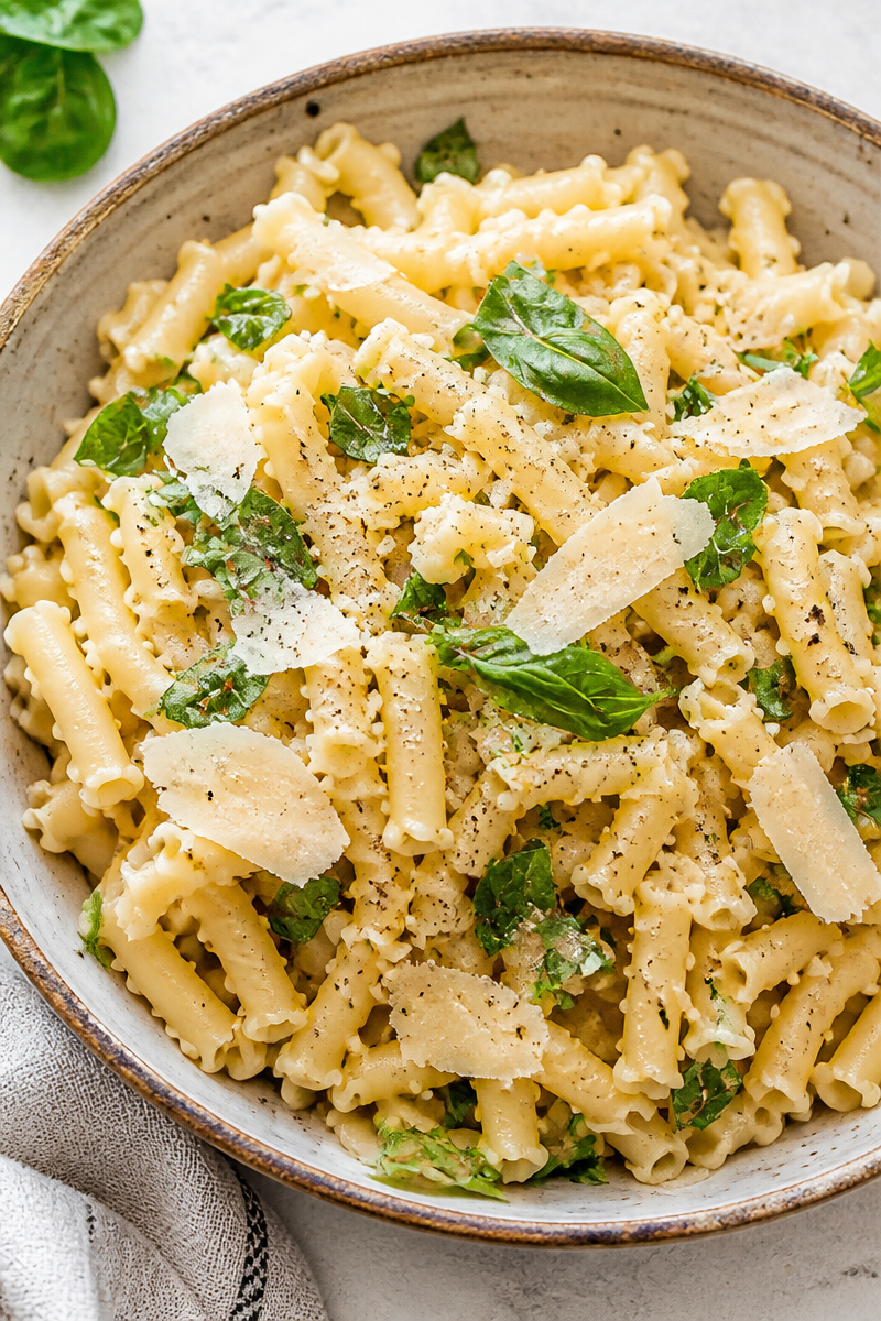Lemon Basil Pasta Salad