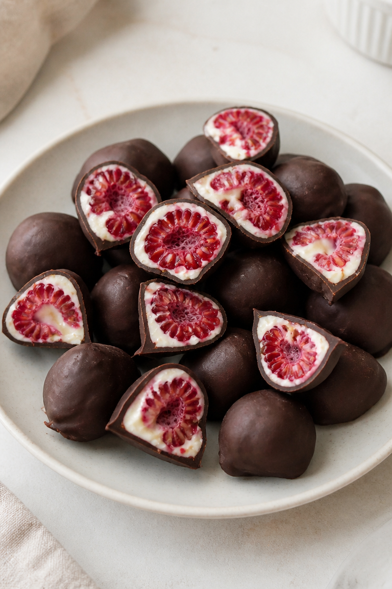Chocolate Covered Raspberries