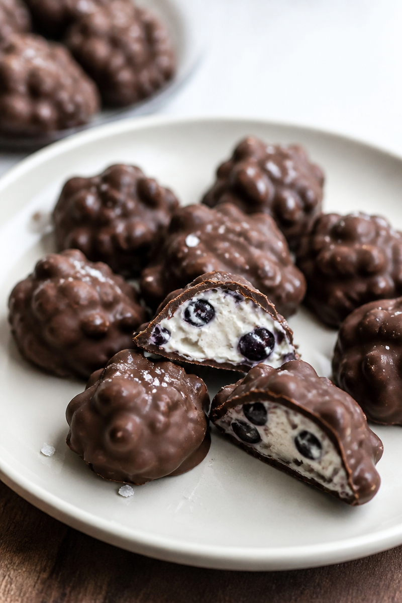 Blueberry Yogurt Clusters