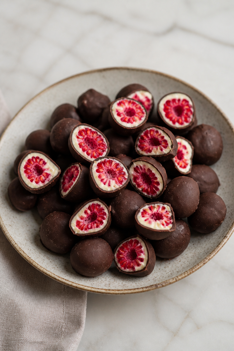 Chocolate Covered Raspberries