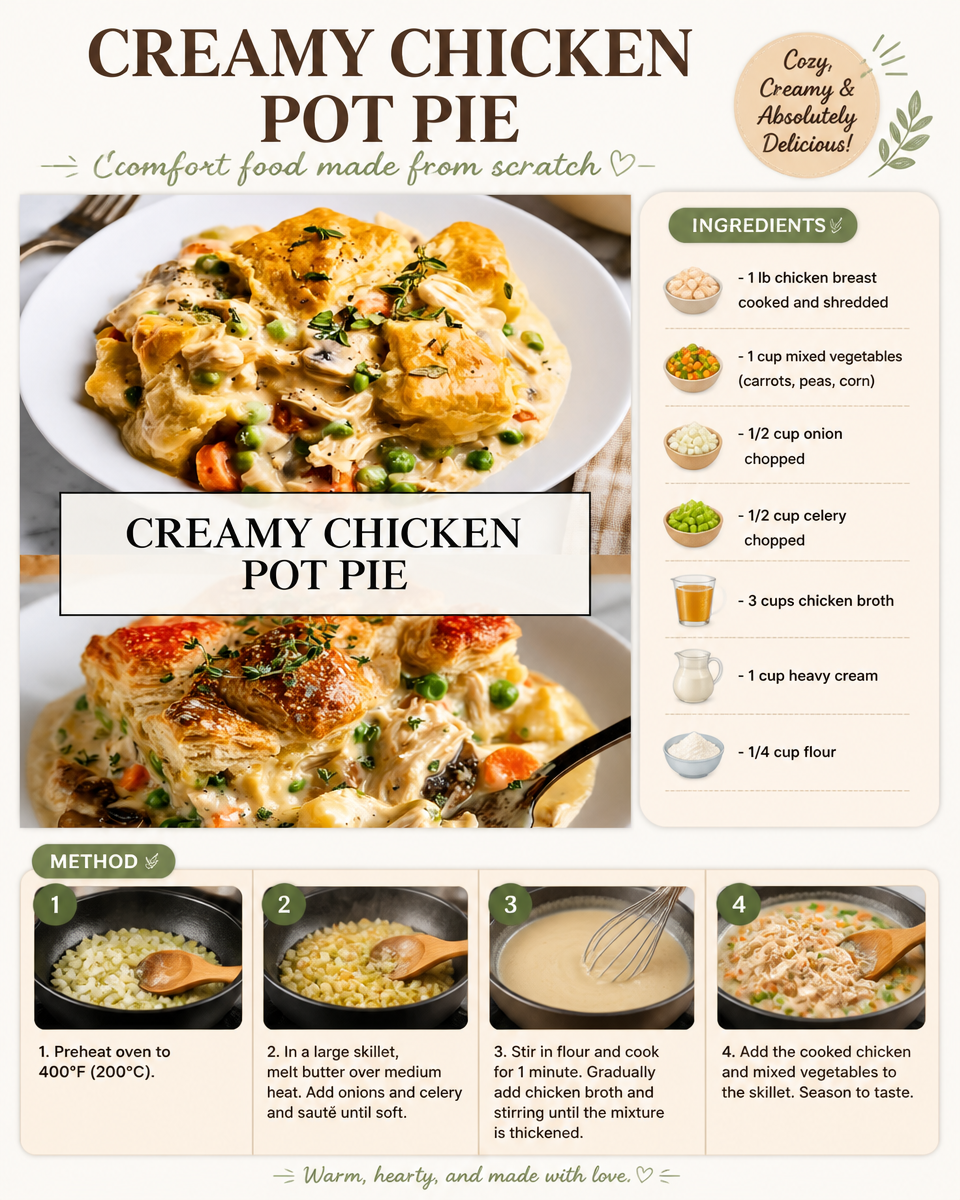 Creamy Chicken Pot Pie