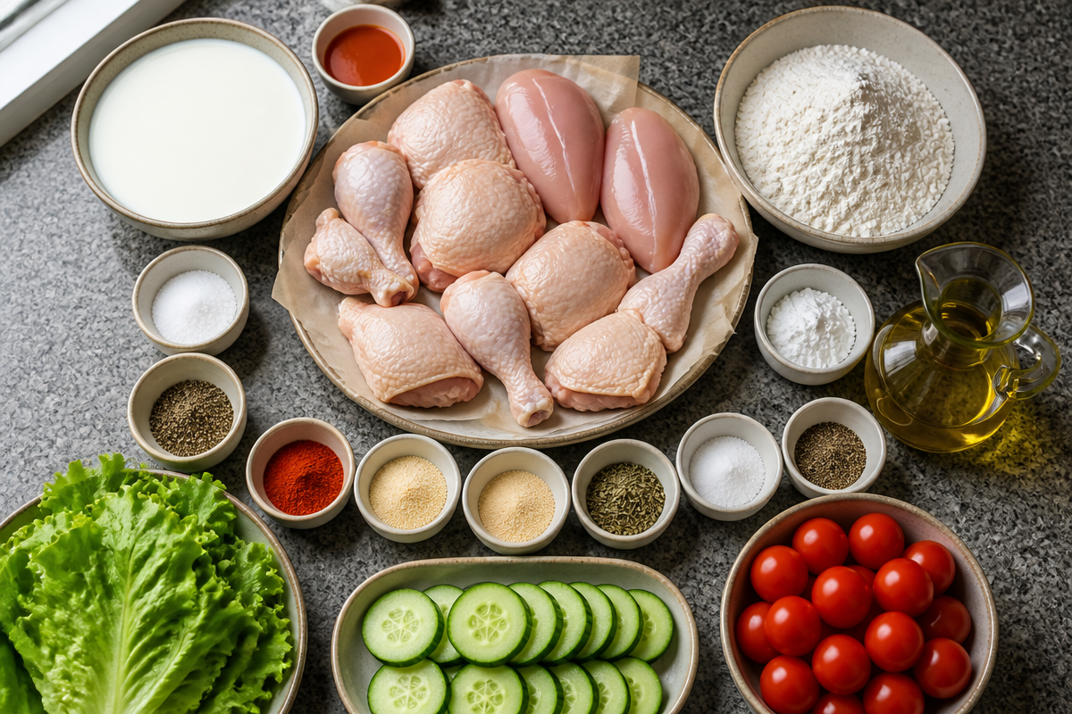 Golden Southern Fried Chicken Recipe
