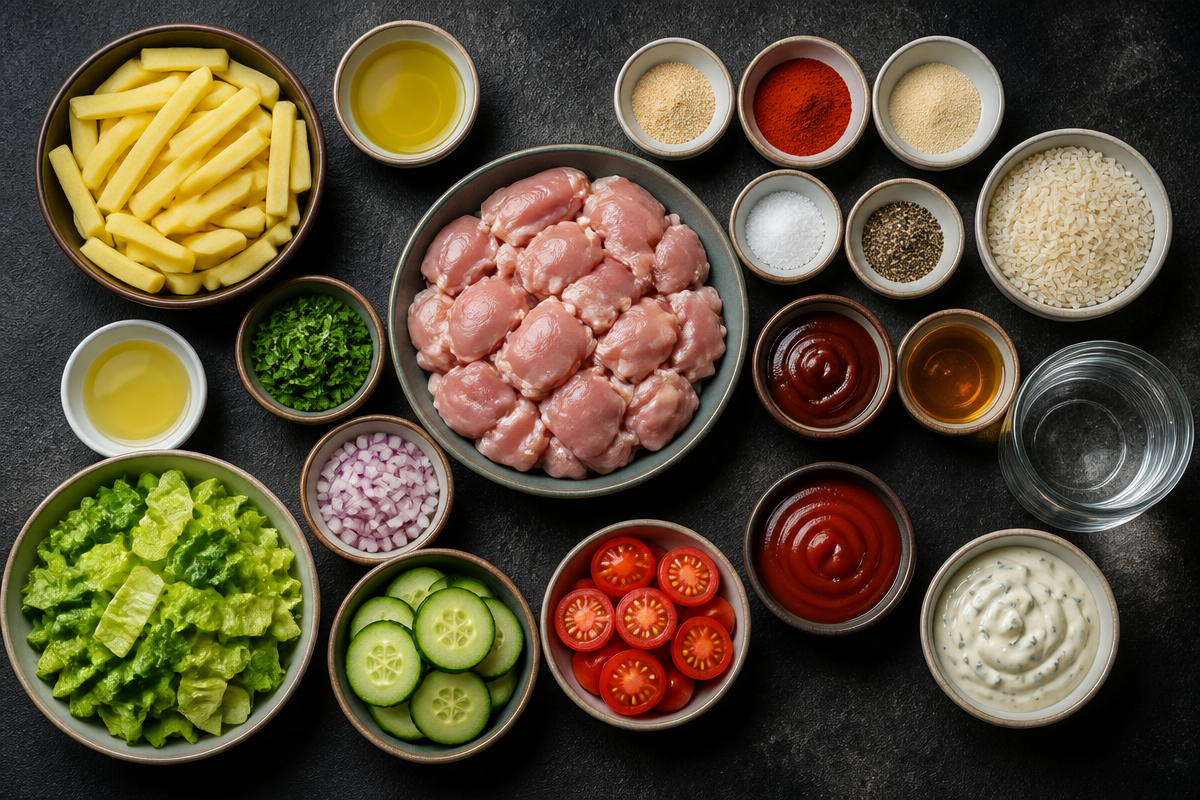 Easy Honey BBQ Chicken Skewers Bowl