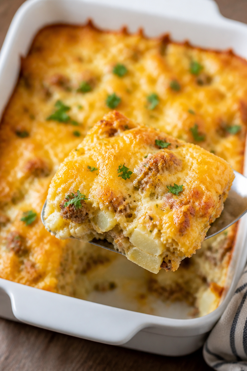 Overnight Breakfast Casserole