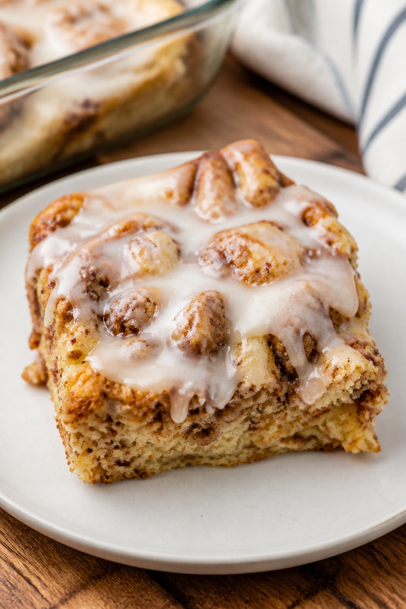 Cinnamon Roll Breakfast Casserole