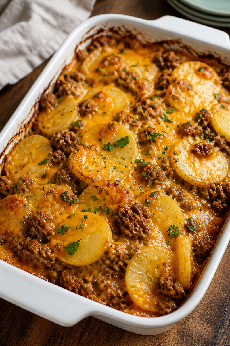 Hobo Casserole Ground Beef