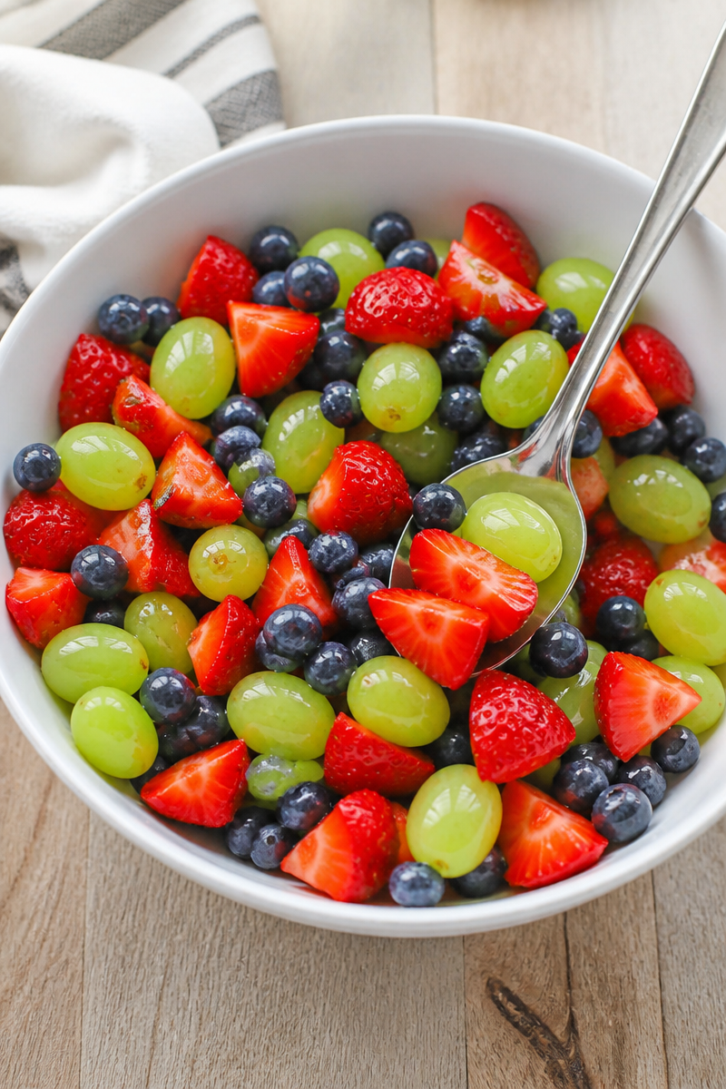 Honey Lime Fruit Salad