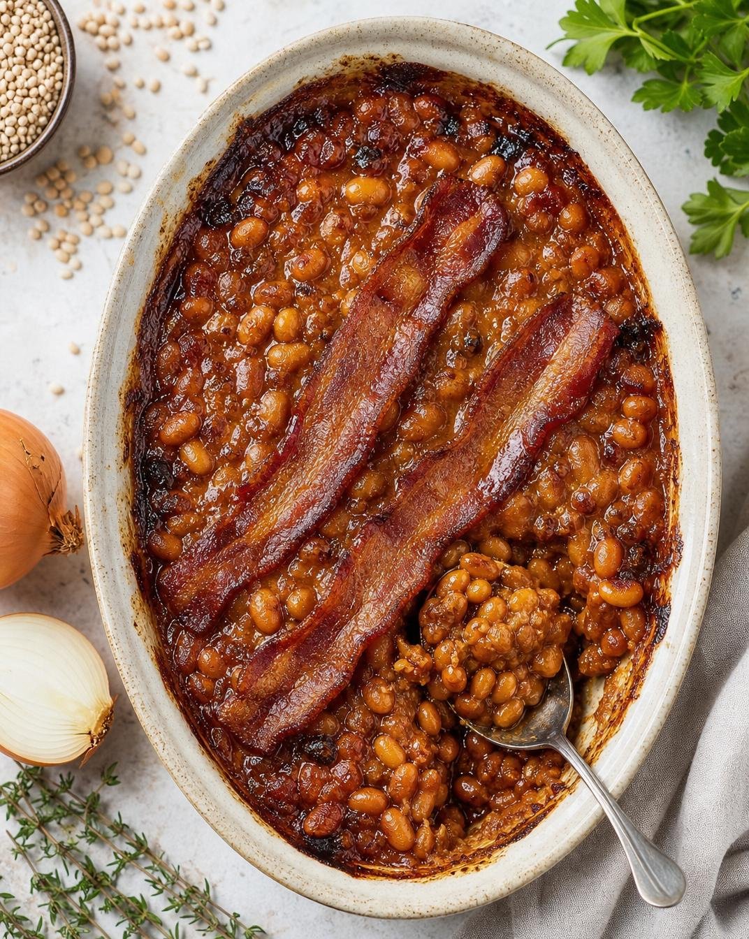 Old Fashioned Southern Baked Beans