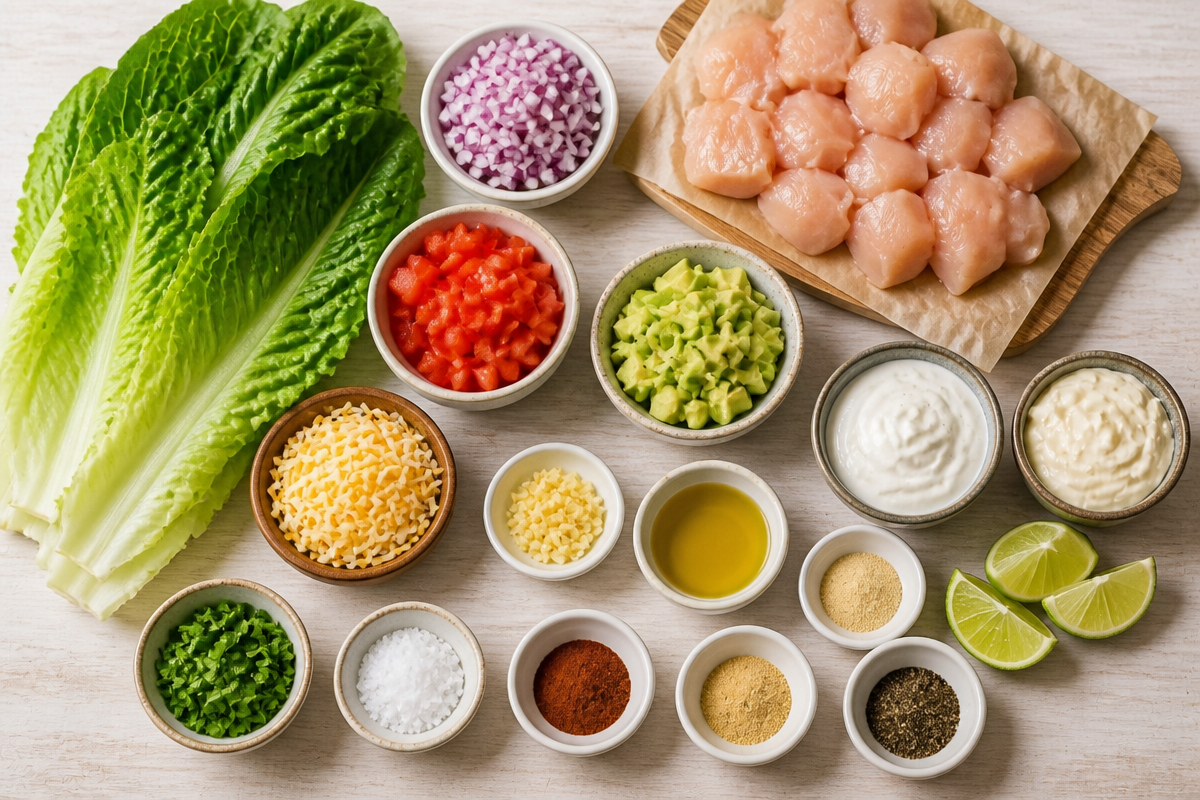 Crispy Chicken Lettuce Wraps