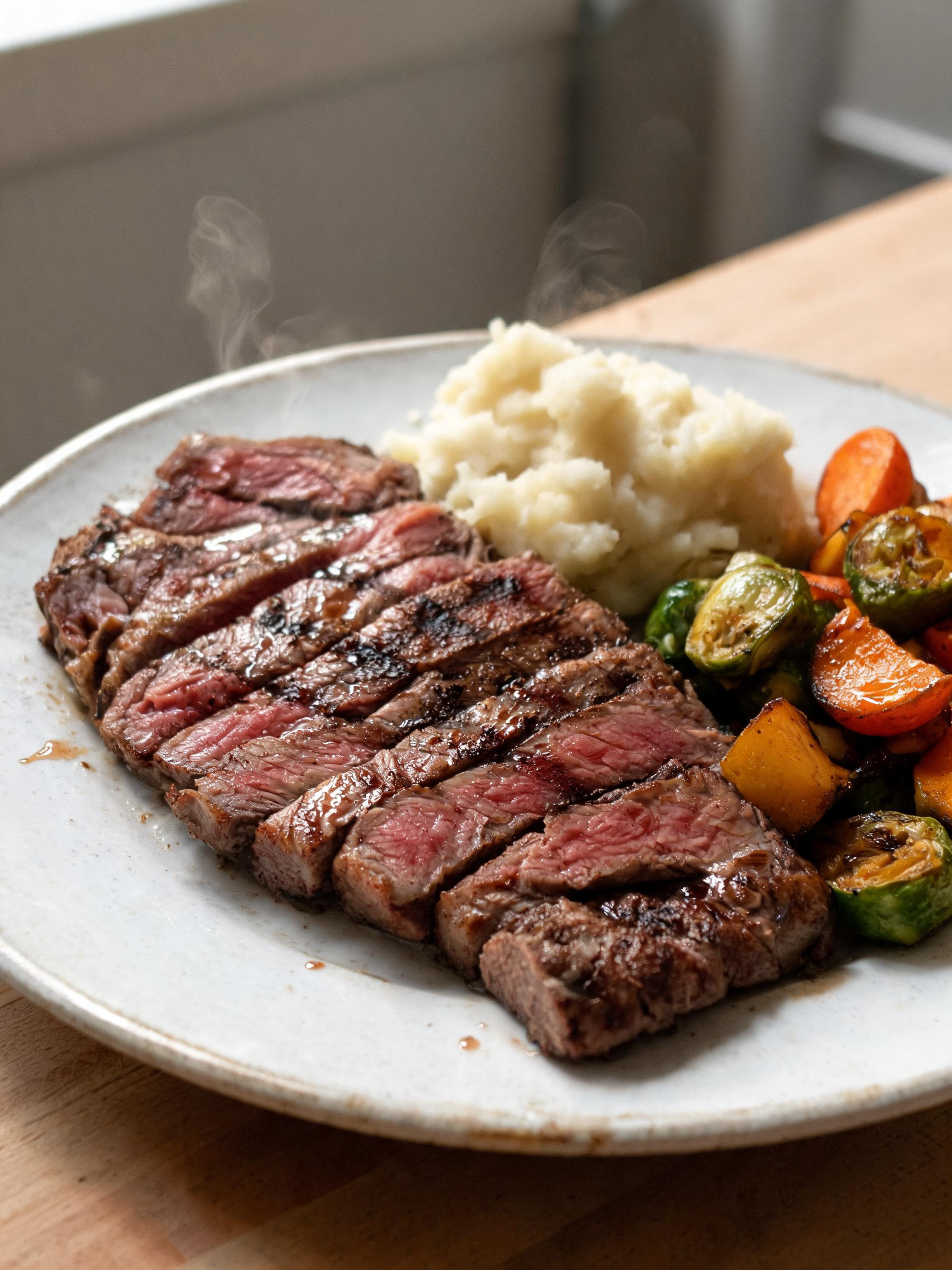 Crispy Flank Steak for Thanksgiving