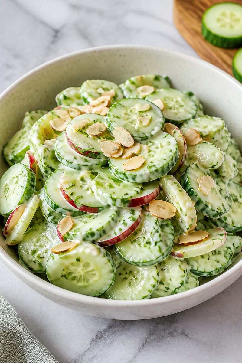Crunchy Cucumber Apple Salad
