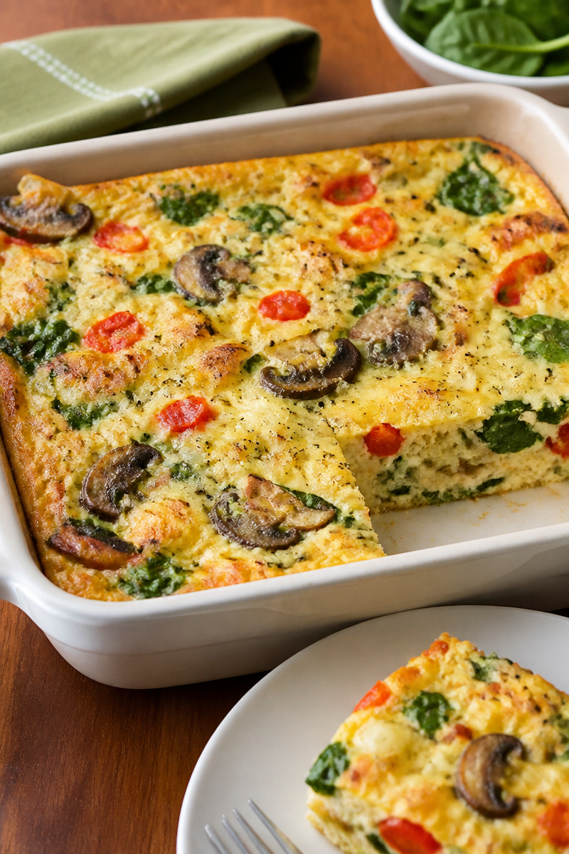 Veggie Breakfast Casserole