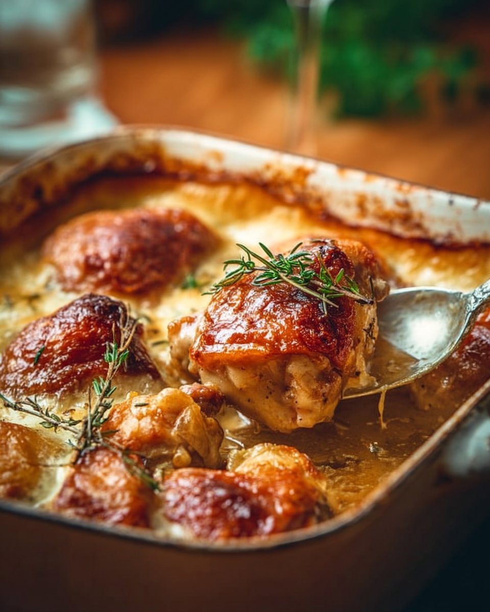 Simple French Chicken Casserole