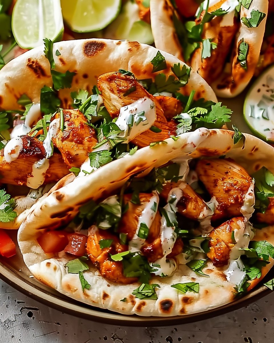 Sheet Pan Chicken Pitas