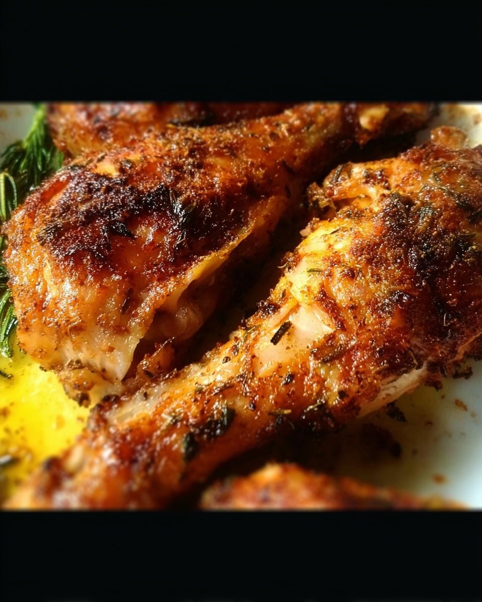 Gewürz-Rösthähnchenbeine