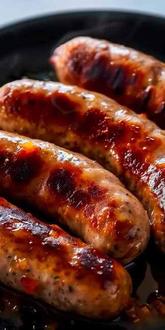 Saucisses de Toulouse à la friteuse à air