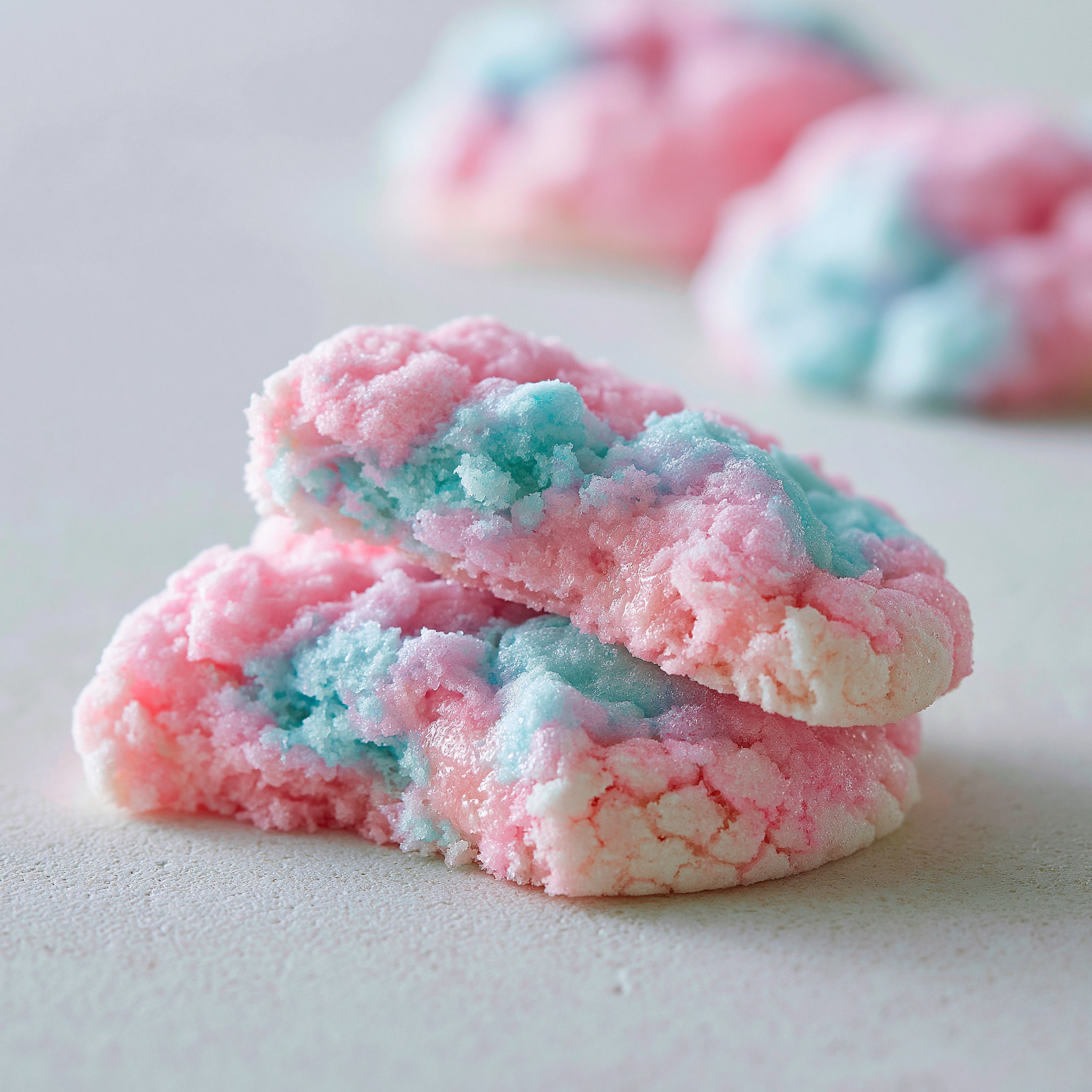 Cotton Candy Cookies
