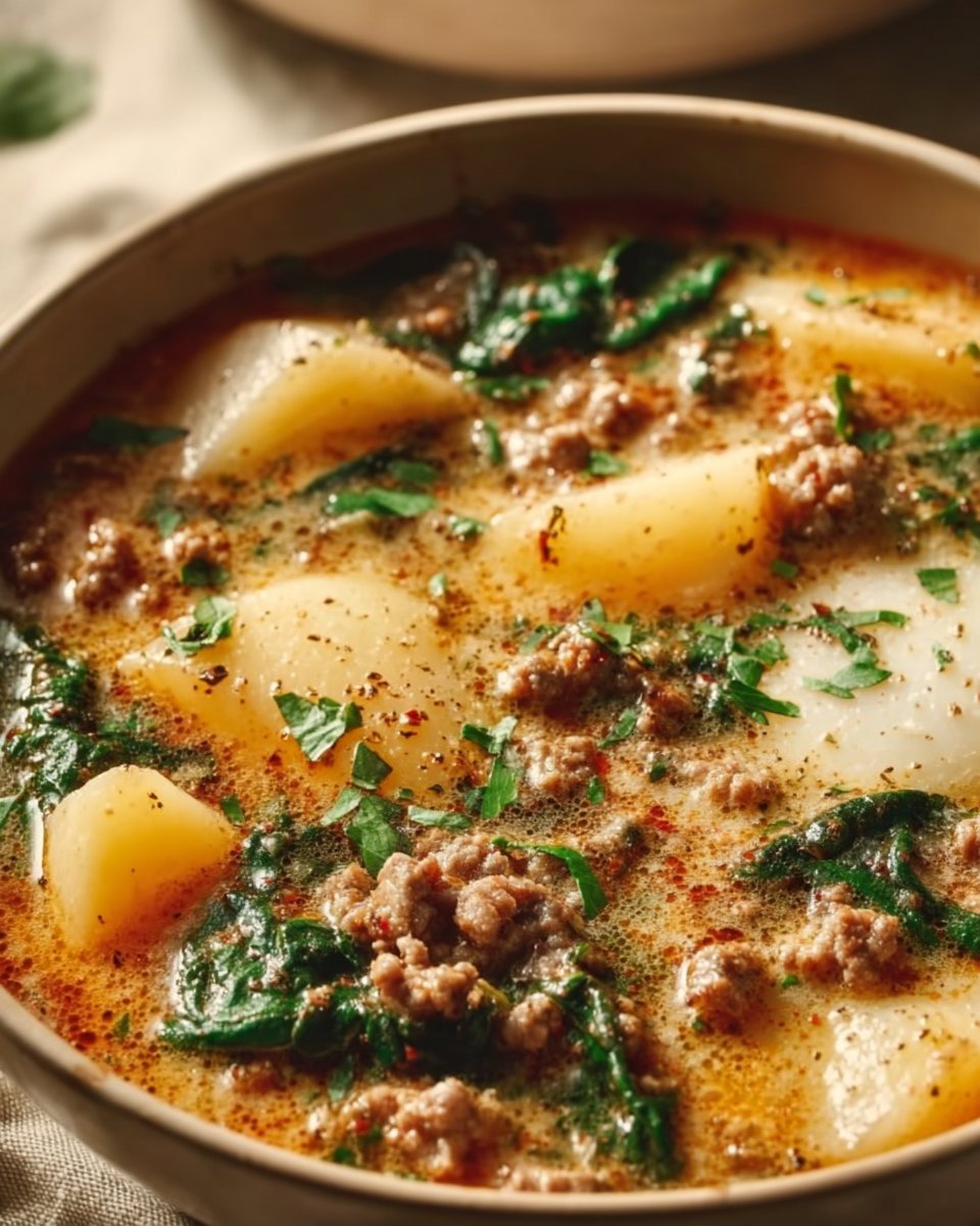 Italian Sausage and Potato Soup