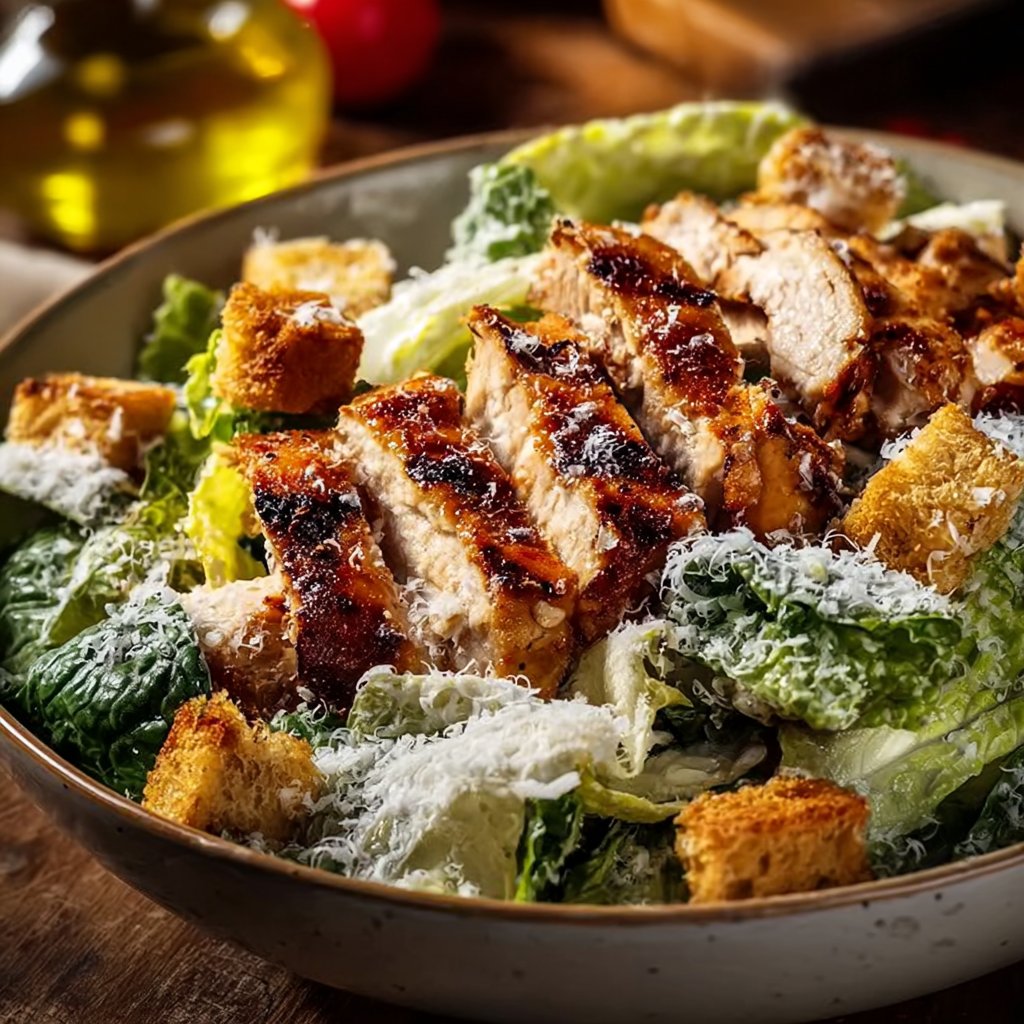 Grilled Chicken Caesar Salad