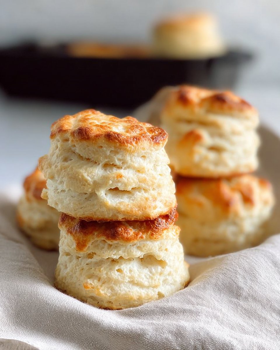 Easy Homemade Flakey Buttermilk Biscuits
