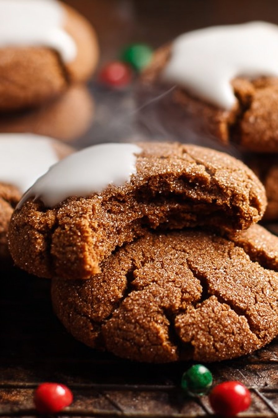 Pin by Nancy Vander Veer on Cookies | Cookie recipes, chewy gingersnap cookies, Christmas desserts