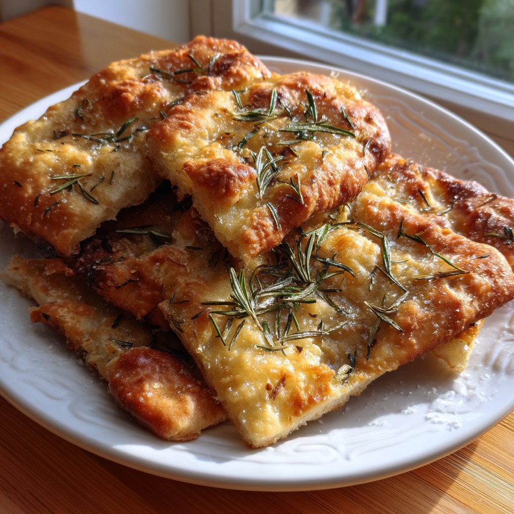 Rosemary & Sea Salt Flatbread 2 Rosemary & Sea Salt Flatbread