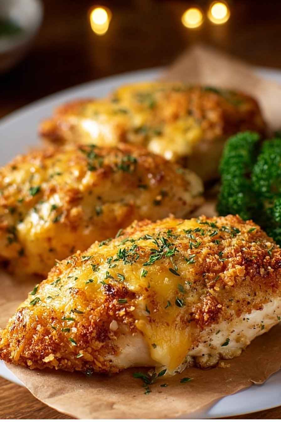 Baked Cheesy Chicken Breasts