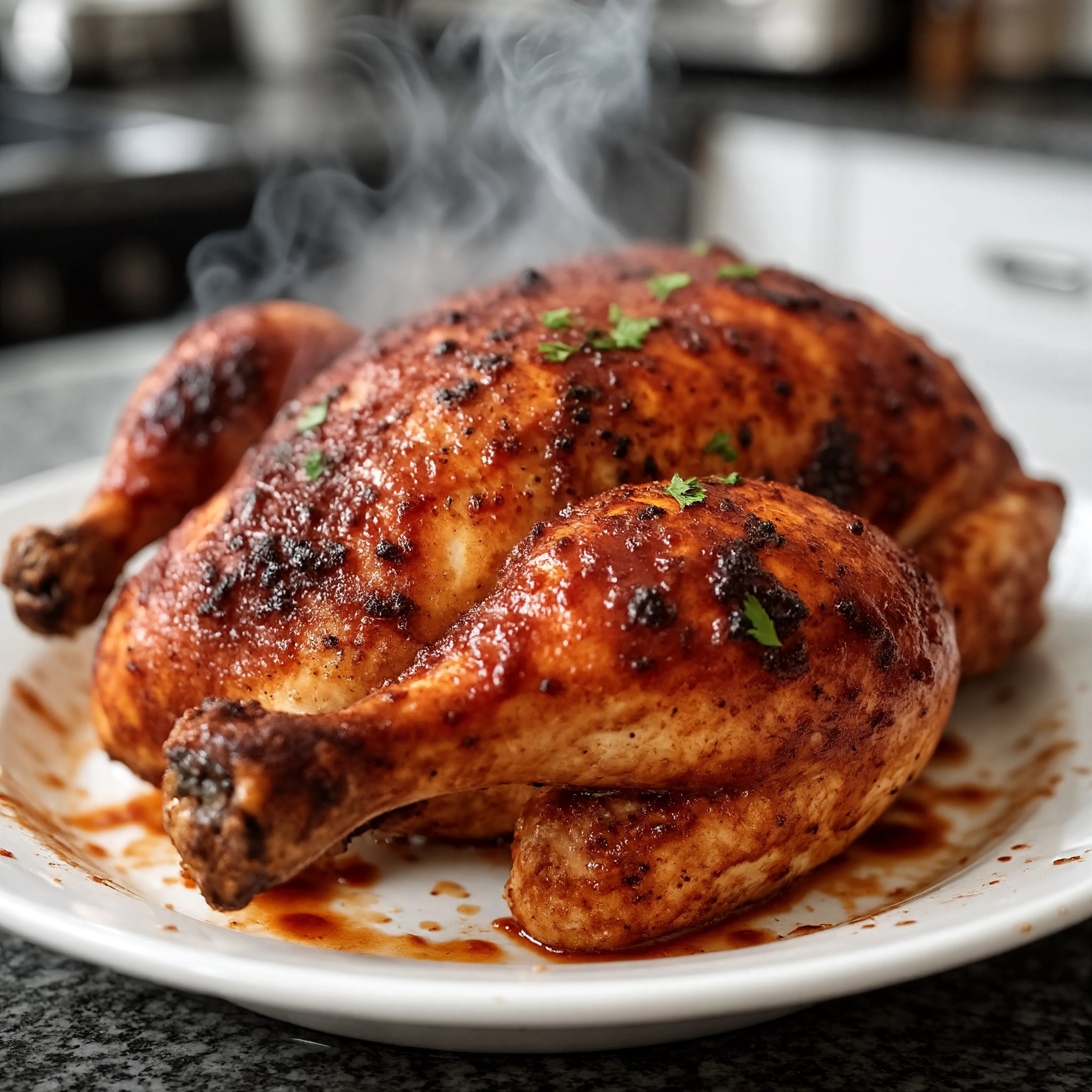 Oven Roasted BBQ Chicken
