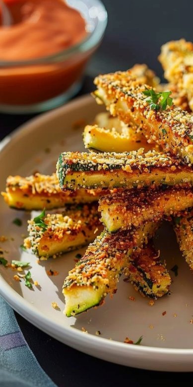 Frites de Courgettes Air Fryer Recette Simple et Légère