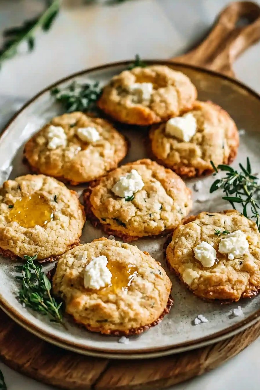 Käse- und Honigkekse