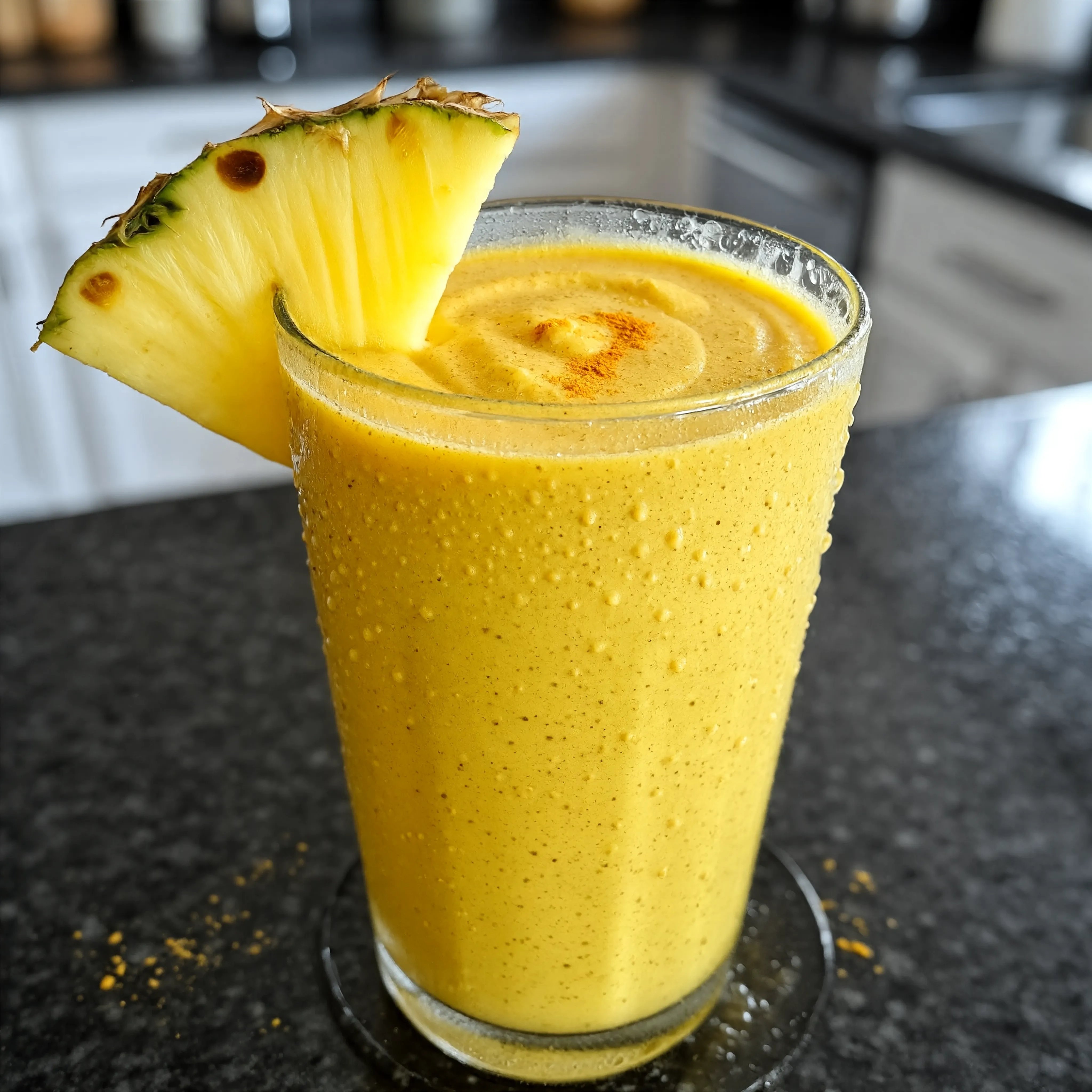 Protein Pineapple Turmeric Smoothie | Randa Nutrition