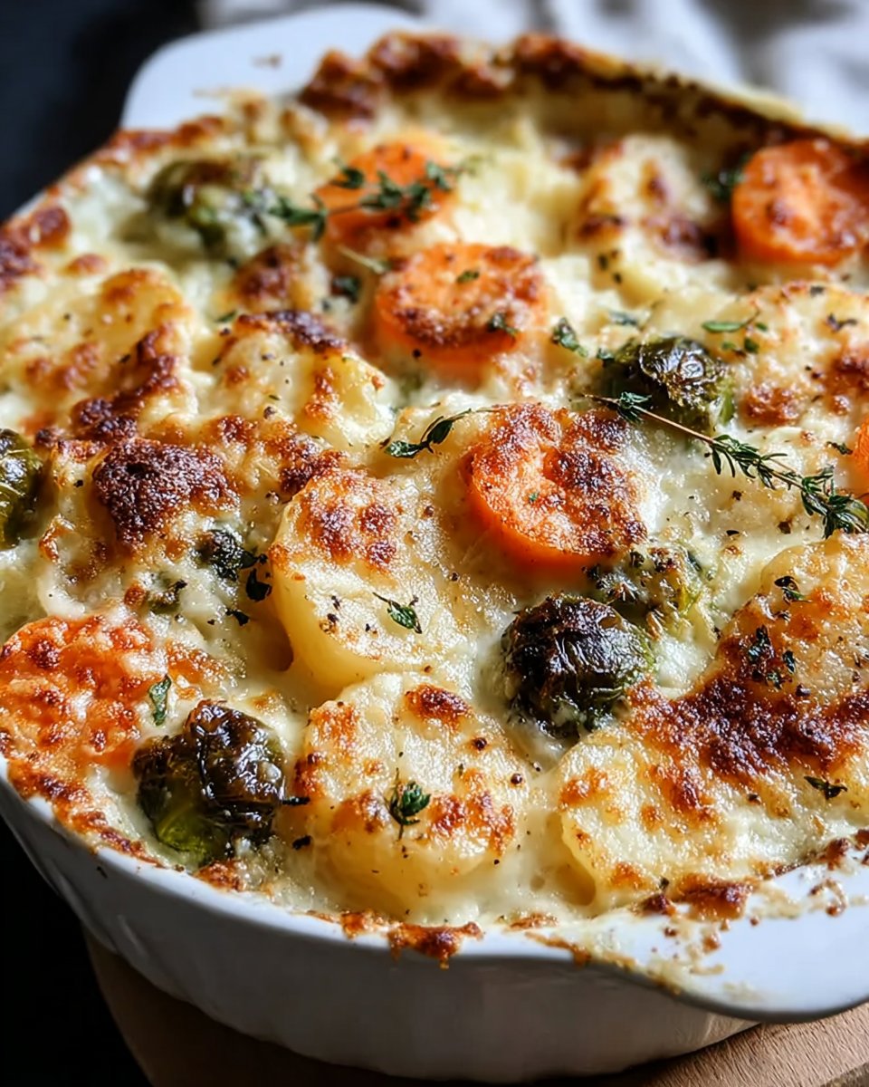 Creamy Winter Vegetable Casserole
