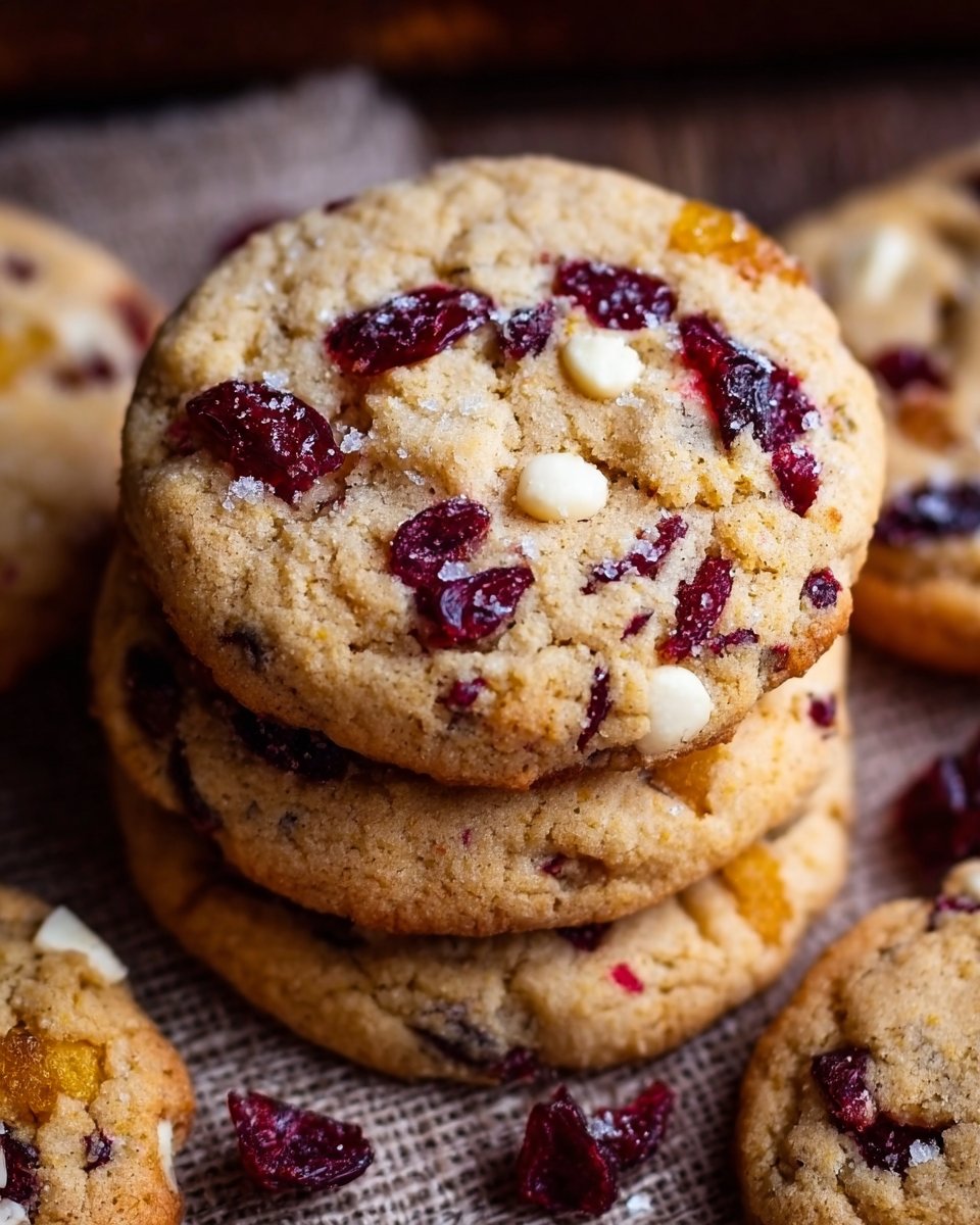Tasty Thick Chewy Cranberry Cookies